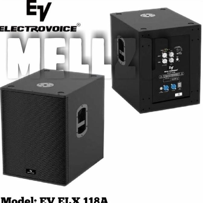 Subwoofer Aktif Electro Voice Ev Elx 118A Original 18 Inch New Stok
