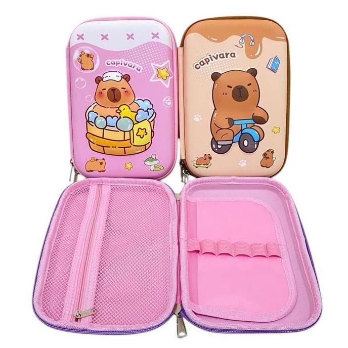 

[FREE GIFT] KOTAK PENSIL 3D TIMBUL CAPYBARA WADAH STATIONERY KOTAK PENSIL ANAK KARAKTER LUCU CAPIBARA TEMPAT PENSIL 3D TIMBUL KOTAK PENSIL BERKULITAS