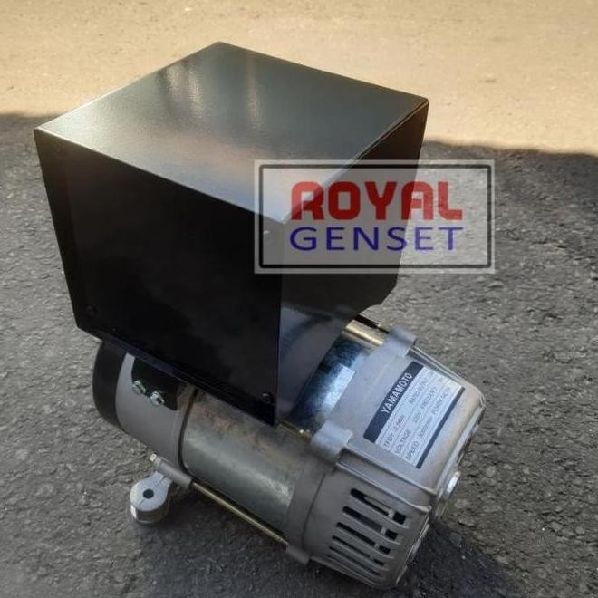 Dinamo Tfdy2.5Kw Avr Tembaga Pembangkit Listrik Altenator Alternator Genset Yamamoto
