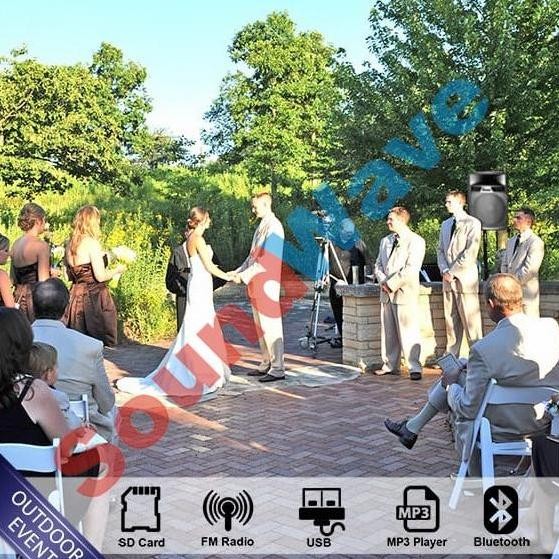 Krezt Was 8415 Portable Speaker 15 Inch 2 Mic Wireless Bluetooth 8415N New Stok