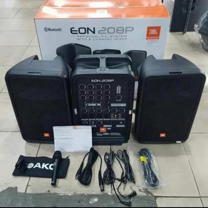 Speaker Portable Jbl Eon 208P/Jbl Eon 208P/Speaker Jbl Eon Original New Stok