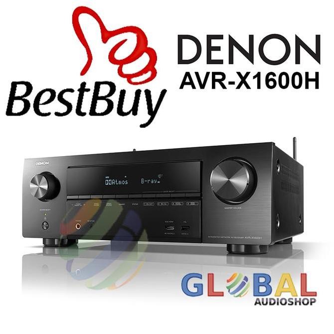 Denon Avrx1600H / Avr-X1600H / Avrx1600 H / Avr-X1600 Av Receiver New Stok