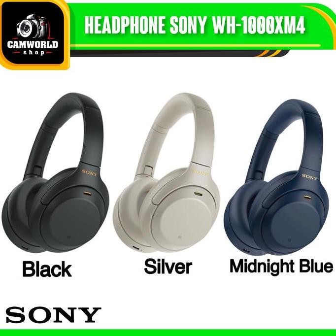 Sony Wh-1000Xm4 Wireless Headphone Wh1000Xm4 Wh1000 Xm4 Wh-1000 Xm4 New Stok