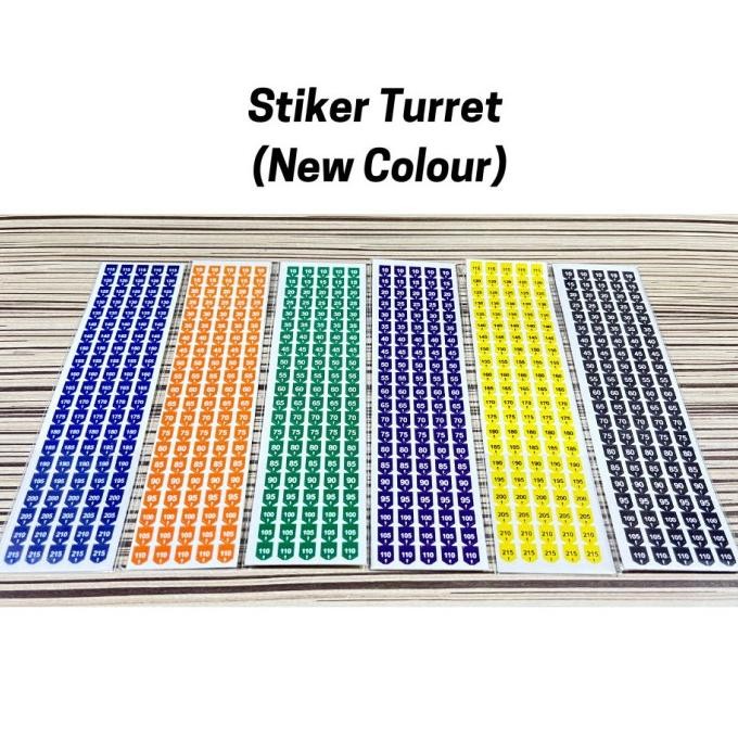 

STIKER TURET TAPE TURRET SCOPE BAHAN VINYL