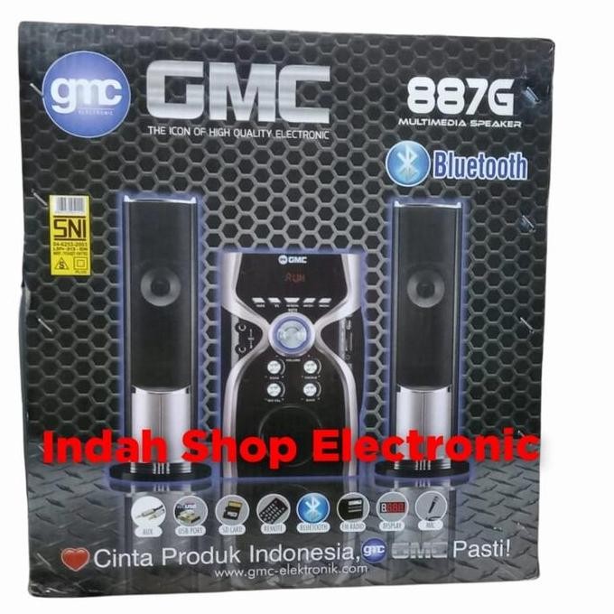 Speaker Aktif Multimedia Gmc 887G Original New Stok