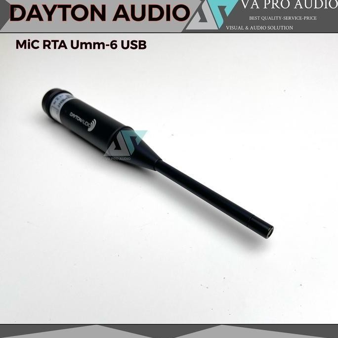 Dayton Audio Umm6 Mic Rta Analyzer Usb New Stok