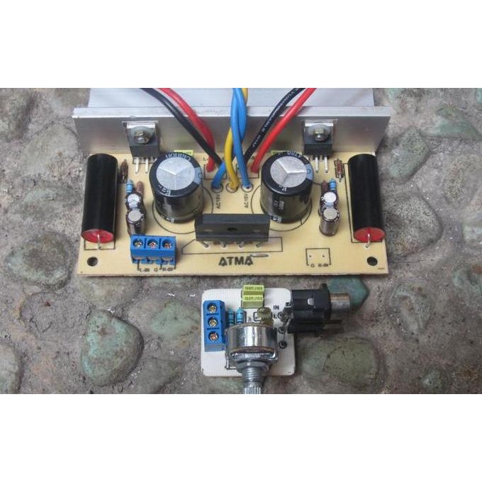 Kit Stereo Gainclone Lm1875 New Stok