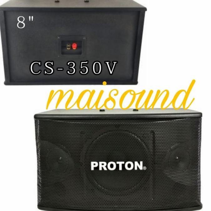 Speaker Pasif 8 Inch Proton Cs 350V Sepasang Proto Cs350V Cs 350 V New Stok
