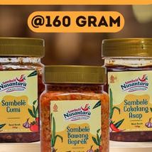 

Paket Sambal Bawang Cumi Cakalang Pedas Gurih Nikmat Halal 160 Gram
