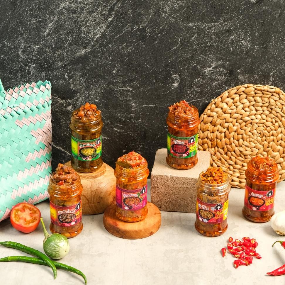 

Sambal Ny Lian Paket Sambal Pedas Makan Sekeluarga Isi 6 Varian
