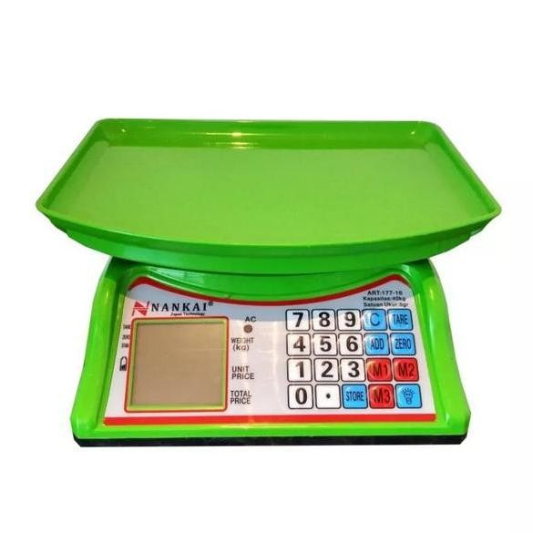 Timbangan Duduk Digital 40Kg Nankai - Timbangan 40 Kg Nankai