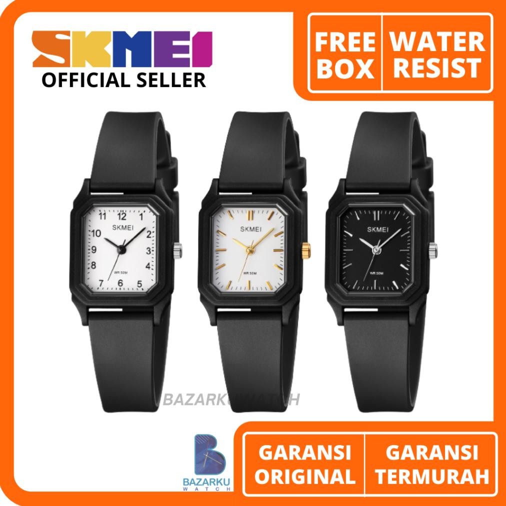 (Terbaru) Jam Tangan Cewek SKMEI 1651 Jam Skmei Jam Tangan Wanita Jam Cewek Jam Tangan Skmei Jam Tan