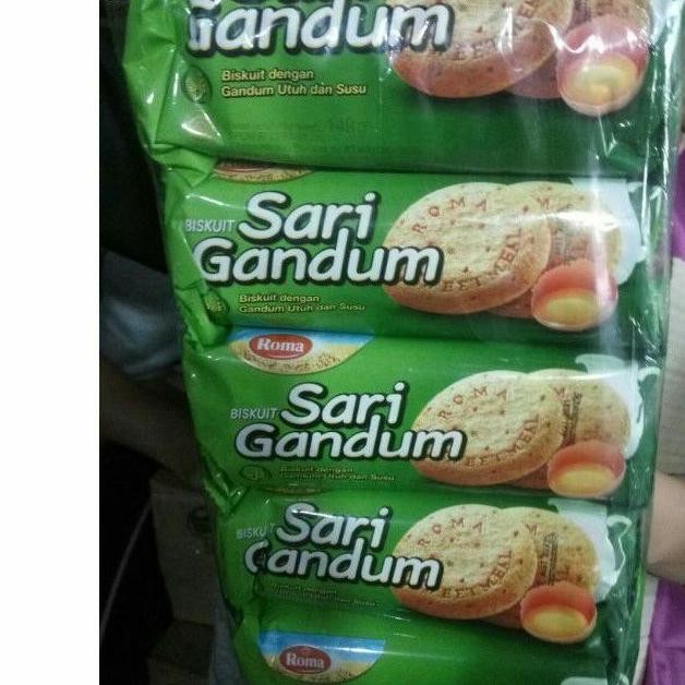 

PJ Roma Sari Gandum Biskuit 5x149g Baru