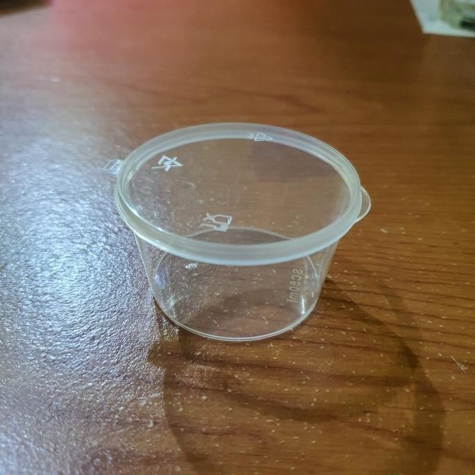 (Expert) CUP SAUS TUTUP SAMBUNG 50ML / CUP SAUS SAMBAL 50ML / CUP SAOS SAMBAL