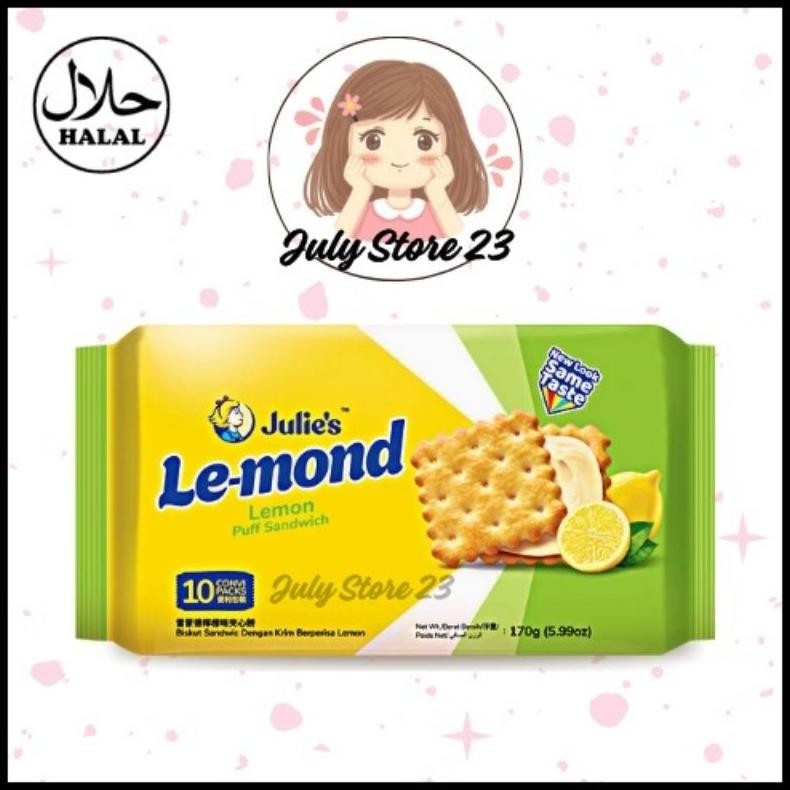 

PJ Julie's Le-Mond Puff Lemon Biscuit 170 gr