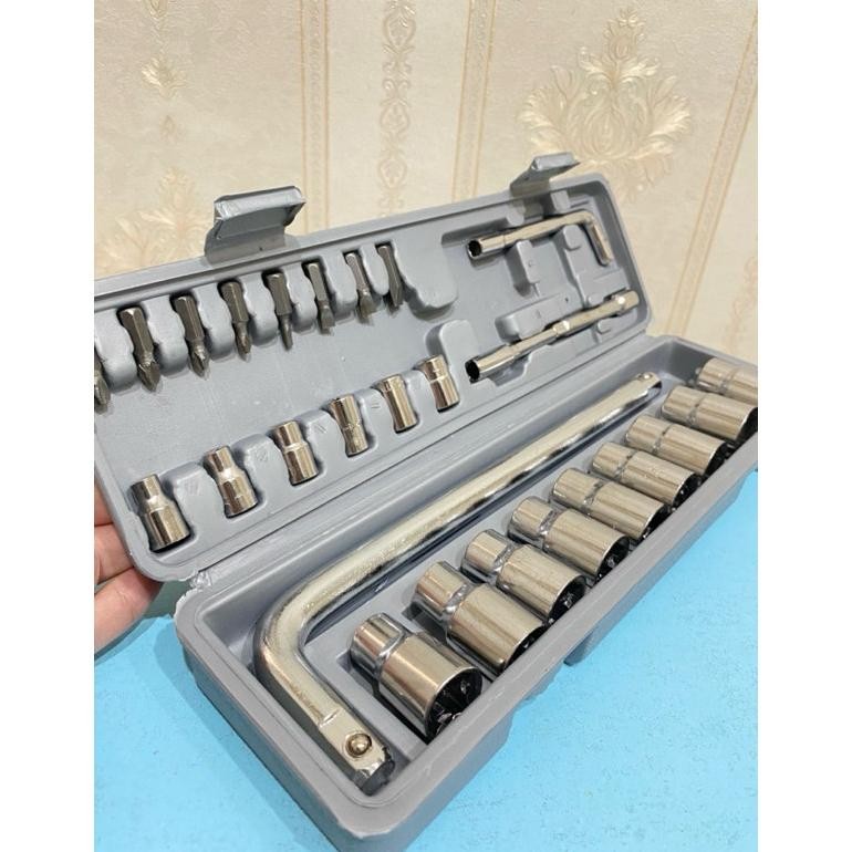 ''Terlaris" Kunci Sok Set 27 Wrench Kunci Shock Kualitas Bagus Murah
