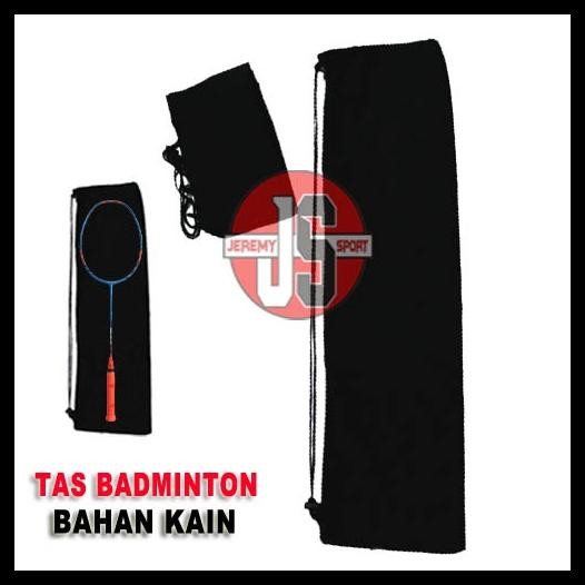 TAS RAKET BADMINTON BULUTANGKIS KAIN POLOS