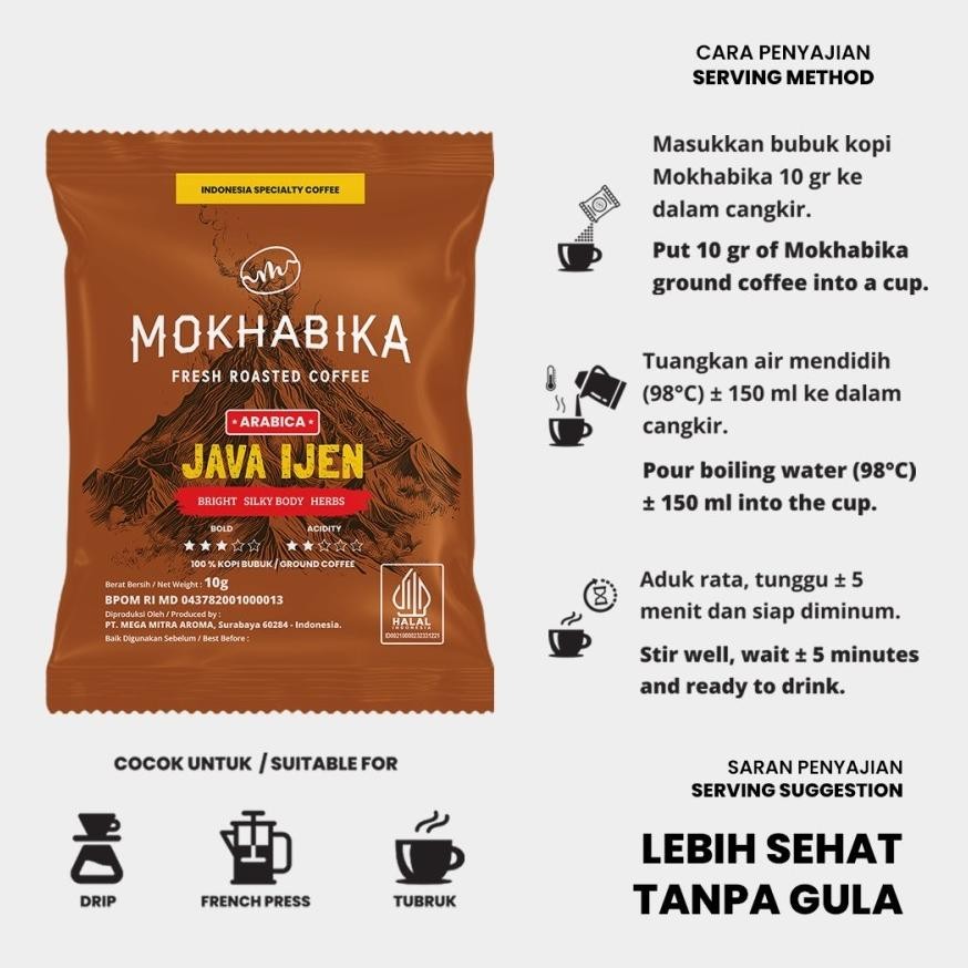 

Paling dicari Mokhabika Arabica Java Ijen Premium Coffee Powder