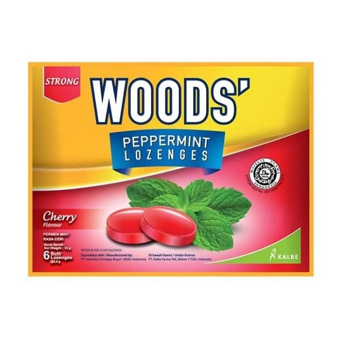 

Permen Woods' Rasa Cherry (Per Dus @ 15 Sachet @ 6 Butir)