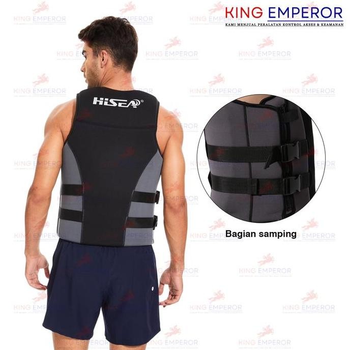 Life Jacket Hisea Swim Vest Neoprene / Jaket Pelampung Rompi Dewasa