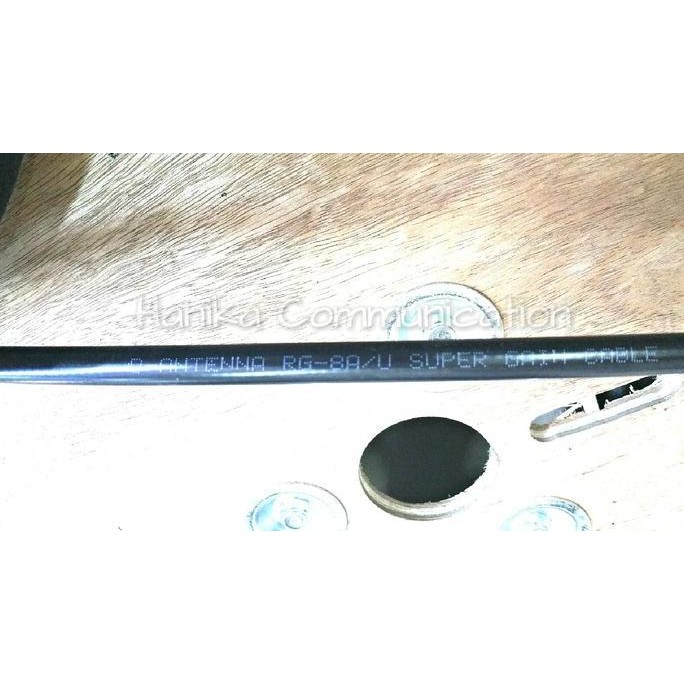 D ANTENNA RG-8 KABEL KOAKSIAL SERABUT TEMBAGA RG8 COAXIAL METERAN