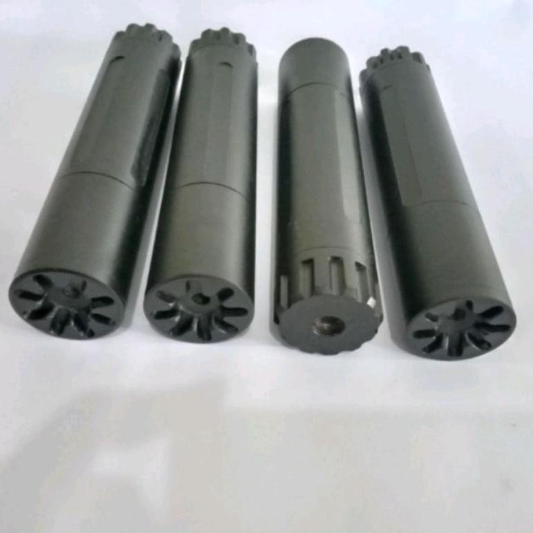 Silincer Perdam CNC Od 32 Panjang 17 Cm Sangat Senyap untuk Uklik dan PCP