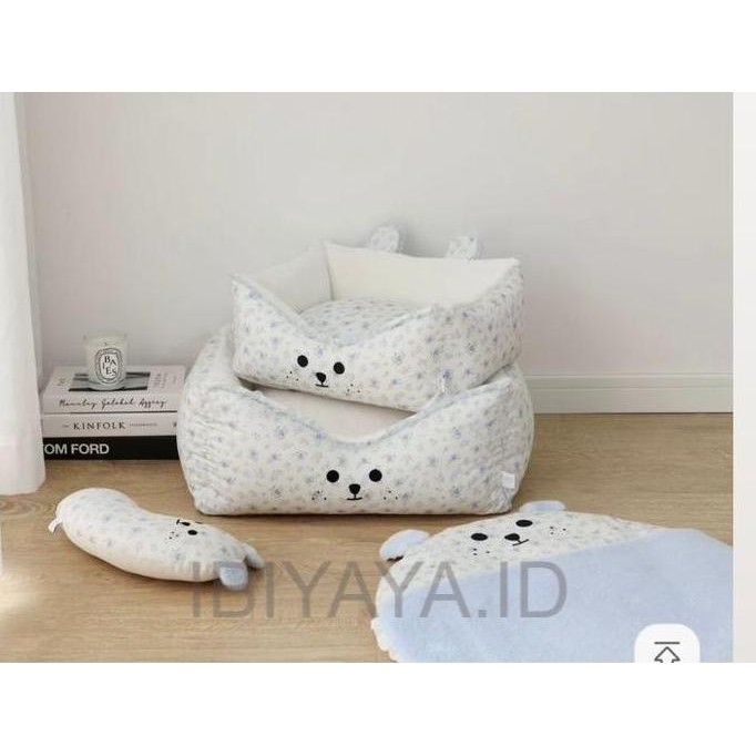 Nifty Fairy Ranjang Anjing Kucing Bantalan/Ranjang Biru Co