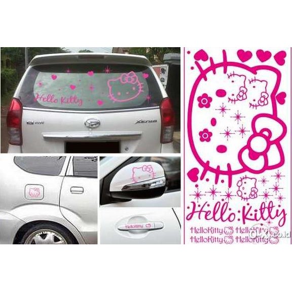 

Promo stiker set hello kitty COD