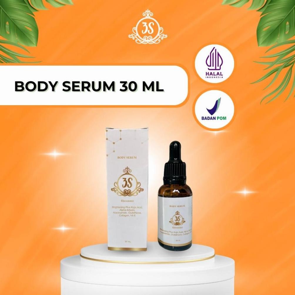 Niacinamide Bibit Pemutih 3S 30 Ml (Body Serum) Terbaru