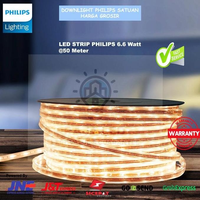 Promo Philips Dli Led Strip Hv Led Strip 31087 6.6W 6,6W 6.6Watt 6,6Watt 50M