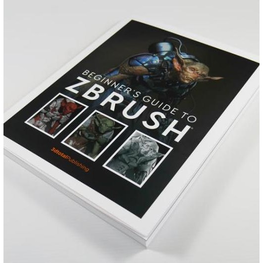 Zbrush Tutorial Book - Beginner Guide To Zbrush (3D Total)