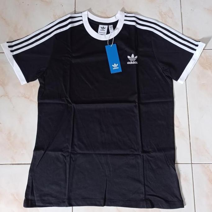 Kaos Adidas 3 Stripes Tee Woman New