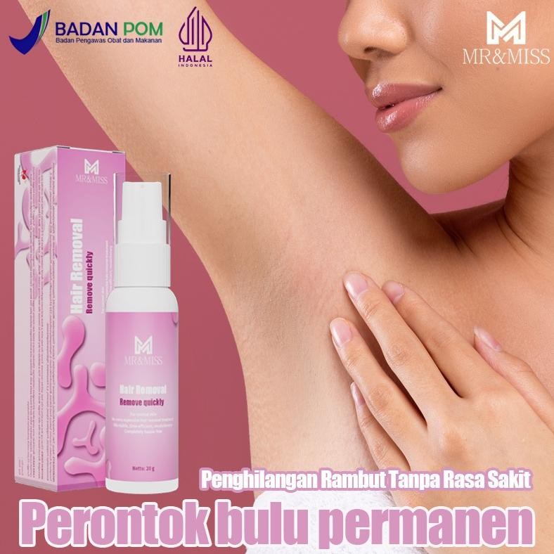 BpomPenghilang Bulu Permanen Perontok Bulu Permanen Miss V Hair Removal Cream 20Ml Perontok Bulu Ket