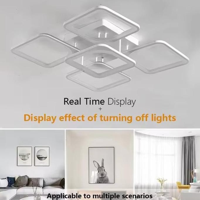 Promo Lampu Led Plafon Rumah Dimmable Ceiling Light Modern