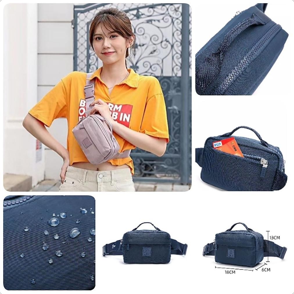 Gudika Bags 5161 - Waistbag Cewek Original / Tas Pinggang Wanita Terlaris
