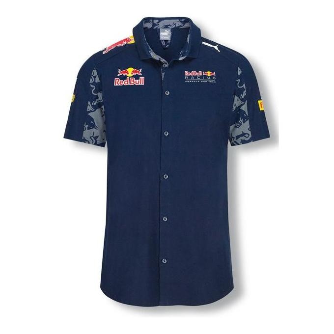 Red Bull Racing F1 2016 Team Shirt. Kemeja Pria Formula 1