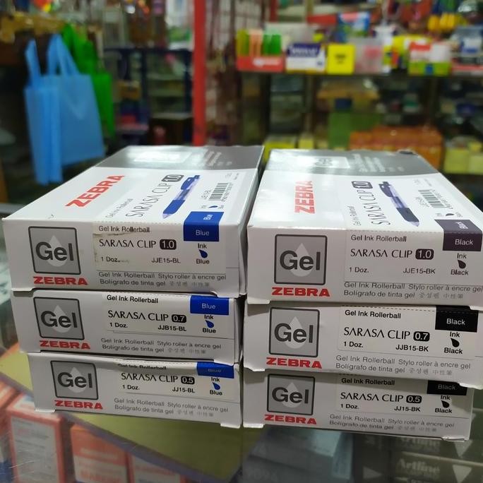 

TERBARU - pen sarasa 0.5/0.7/1.0 Black - Blue