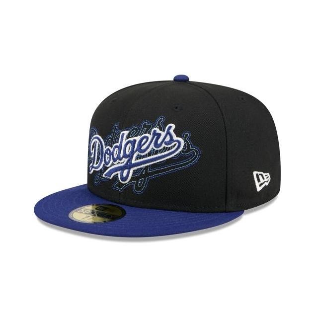 LA Dodgers Shadow Stitch 59FIFTY Cap New Era. Topi Unisex