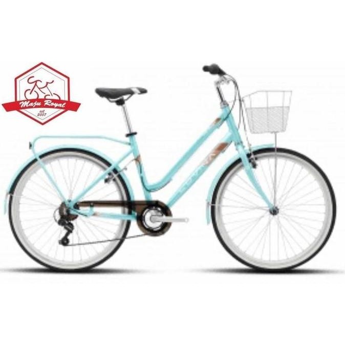 Tersedia SEPEDA MINI CITY BIKE POLYGON LOVINA 26 inch 7 SPEED SHIMANO CEWEK NEW