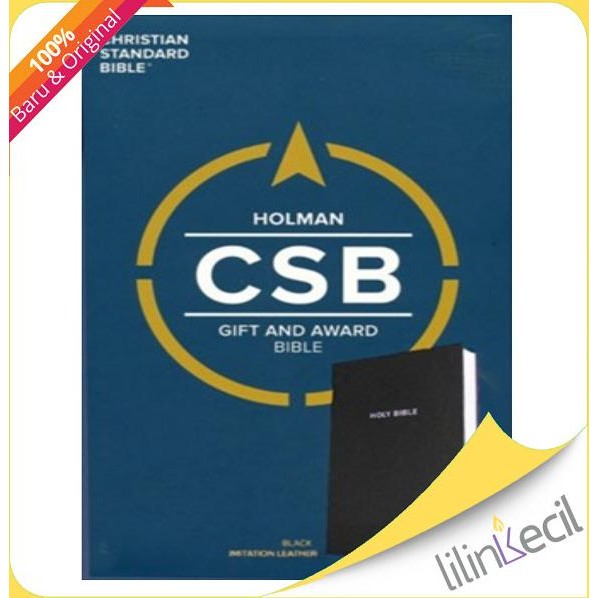 

new Buku CSB Gift & Award Bible--imitation leather, black