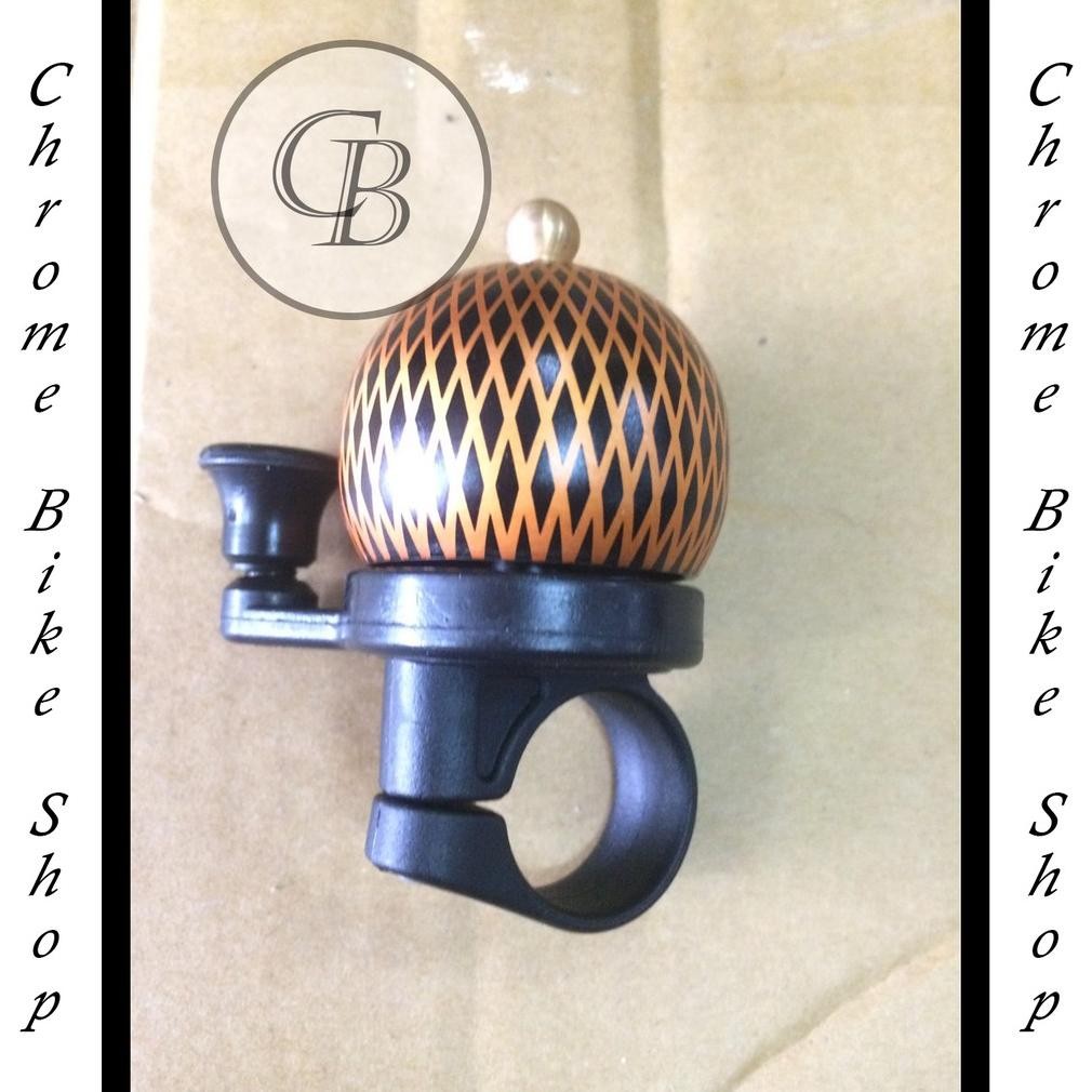 IMPORT TAIWAN ORI Bel Kubah Ting Ting Menara Emas High Quality Asli Original Suara Nyaring Sepeda An