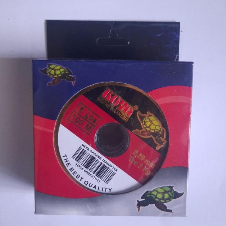 Senar pancing cap kuya asli 100m AST nUg