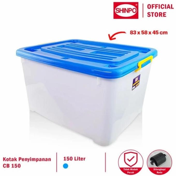 

Terlaris Shinpo : Cb150 Box Container Dgn Roda Cb 150 Hercules 150 Lt /By Gojek