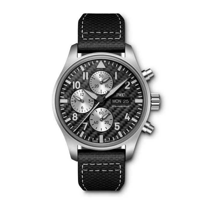 IWC Pilot's Watch Chronograph Edition 'AMG' IW377903. Jam Tangan Analog Formula 1
