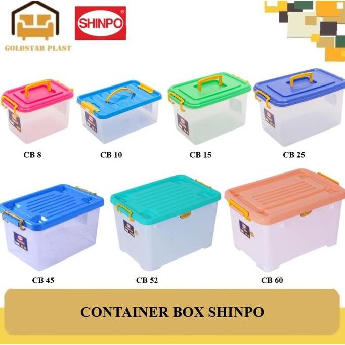 

Terlaris Shinpo Container Box Plastik | Storage Box Multifungsi Cb