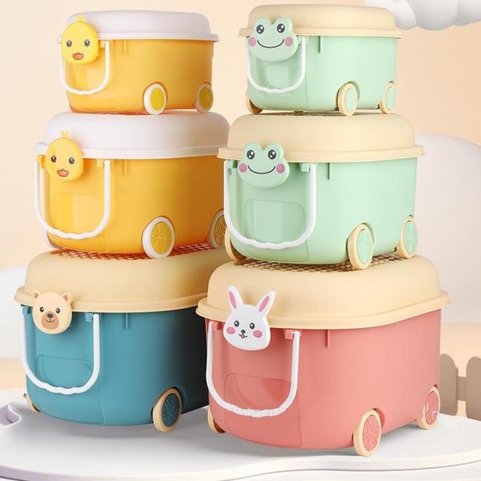 

Terlaris Container Box Plastik Kotak Penyimpanan Mainan Anak Karakter - Bc009