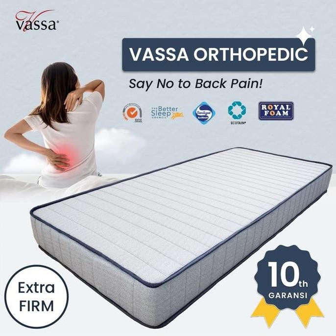 Kasur Busa Orthopedic / Kasur Busa Rebonded / Busa Keras Tebal 20 Cm