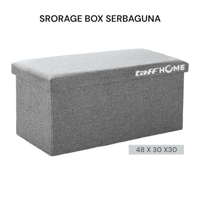 

Terlaris Stool Sofa Kursi Duduk Storage Box Kotak Tempat Penyimpanan 50X30X30Cm