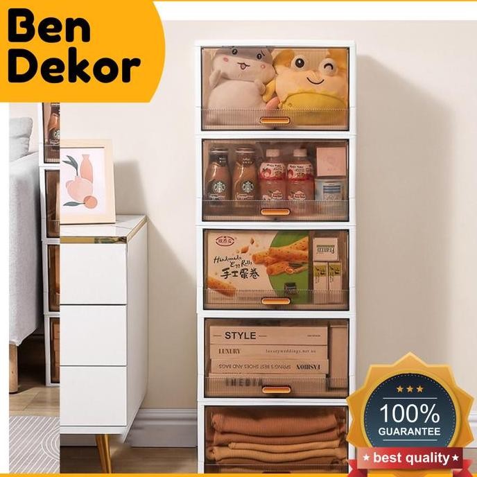 

Terlaris Plastik Storage Box Lipat Mainan Organizer Baju Anak Kotak Penyimpanan Barang Container Multifungsi