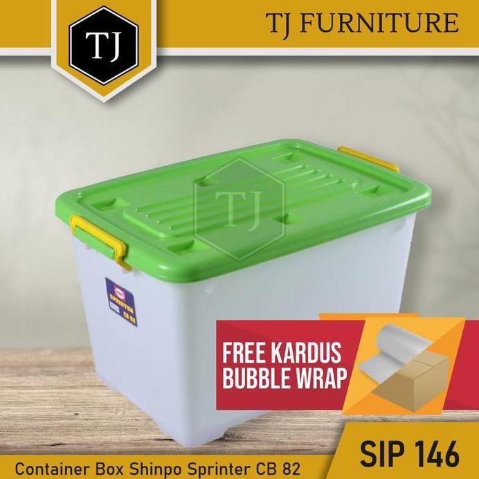 

Terlaris Shinpo Container Box Sprinter / Storage Box - Sip 146 Cb 82